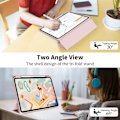 Miniatyrbild 5 av 6: ZOYU Fodral för iPad Pro 11 tum 4/3/2:a generationen med pennhållare, för iPad Air 4/5:e generationen 10,9 mini 6 Trefaldigt stativ Smart Fodral Light Blue iPad Mini Pro 2024