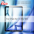 Miniatyrbild 1 av 6: Härdat Glas För Ipad Pro 13 M4 2025 12.9 Air 11 5 4 3 2 M3 M2 Skärmskydd A16 10 9 9:e 10:e Generationen Mini A17 7 6 Film Air 13 M3 M2