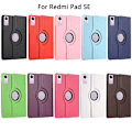 Miniatyrbild 2 av 6: Fodral för Xiaomi Redmi Pad SE 2023 Fodral 11 tums Tablet Cover funda för redmi pad se 11 fodral 360 graders roterande läderfodral red Redmi Pad SE 11 2023
