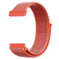 Miniatyrbild 1 av 6: 20 22mm Nylon Klockarmband För Garmin Vivoactive 3 4 5/Venu 2 Plus/Venu 3/Forerunner 55 158 265 965 745 645 255 Music Loop Armband Apricot peach 22mm Width Band