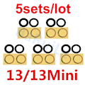 Miniatyrbild 1 av 3: BaRuiLe 5-pack Bakre Kameralins Glas för iPhone 15 Pro Max 14 Plus 13 MINI 12 11 XR XS XSMax X 6 7P 8 lins med Självhäftande 5x 13 13mini
