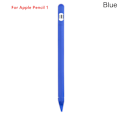 Miniatyrbild 1 av 6: Fodral för IPad Tablet Touch Pen Stylus Skyddsfodral 4-i-1 Färgglatt Mjukt Silikonskydd för Apple Pencil 1:a Generationen Blue