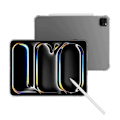 Miniatyrbild 4 av 6: Clear Tablet Skyddsfodral För Apple iPad Pro 11 (M4) 2024 A2836 A2837 A3006 Transparent Mjuk TPU Silikon Slim Airbags Skal Transparent iPad Pro 11 2024