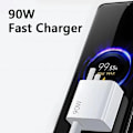 Miniatyrbild 5 av 6: Xiaomi 90W Original Laddare Snabbladdning EU Laddadapter Snabb USB Typ C Laddkabel För Xiaomi 15 14 Ultra Redmi Note 13 2 Meter Data line