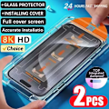Miniatyrbild 1 av 6: 2-pack Damfritt Glas För Samsung A55 A56 A54 A53 A52 A36 A35 A16 A26 A34 A25 A15 S24 S25 Ultra S22 S23 S20 FE Anti-Spy Film A05 A05S A06 High Definition