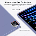 Miniatyrbild 4 av 6: För Ipad Pro 13 11 M4 12.9 Fodral Air 11 M2 5 4 3 2 1 10.9 Funda 10 9 9:e 10:e 7:e 8:e Generationen Mini 6 7 A17 8.3 10.2 2024 Skal Light Green 7th 8th 9th 10.2