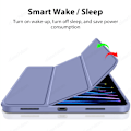 Miniatyrbild 3 av 6: För Ipad Pro 13 11 M4 12.9 Fodral Air 11 M2 5 4 3 2 1 10.9 Funda 10 9 9:e 10:e 7:e 8:e Generationen Mini 6 7 A17 8.3 10.2 2024 Skal Light Green Mini 6 2021