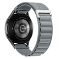 Miniatyrbild 1 av 6: 22mm 20mm Nylon Alpine Loop Armband för Huawei Watch GT5 Pro GT5 GT4 GT3-2 46mm Armband Klockarmband för Samsung Watch 7 6 5 4 Bälte Grey Huawei GT5 46mm