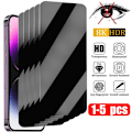 Miniatyrbild 1 av 6: 1-5 st Anti-Spy Glas för Samsung A55 A54 5G S24 Ultra S23 S22 S21 S20 Plus FE A52S J4 J8 J6 M42 M31S Sekretess Skärmskydd M32 4G 4pcs