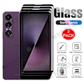 Miniatyrbild 1 av 6: 3 st Härdat Glas För Snoy Xperia 1 VII 10 5 VI V IV III II Xperia Pro-I Full Cover Skärmskydd Sony Xperia 1 VII Clear Sony Xperia L4