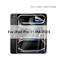 Miniatyrbild 1 av 6: Hydrogel Film för Ipad Pro 13 M4 12.9 Air M2 M3 11 5 4 A16 10 9 9:e 10:e Generationen Mini 7 6 2025 Skärmskydd Tillbehör Pro 11 M4 2024