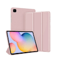 Miniatyrbild 1 av 6: Fodral för Samsung Galaxy Tablet för S6 lite 10.4 Tab A9 A8 A7 S7 S8 S9 och Plus FE Smart Auto Sleep Wake Funktion Silikonskydd Pink Tab S9 S9FE 11in