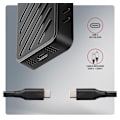 Miniatyrbild 6 av 10: AXAGON, USB-C 20 Gbps - M.2 NVMe SSD ARMORED Box, EEM2-20G