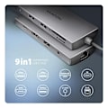 Miniatyrbilde 2 av 9: AXAGON, Multiport USB-C 5Gbps hub, HMC-8HLSA