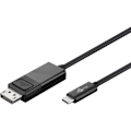 Miniatyrbilde 1 av 2: Goobay, USB-C til DP, USB-C- DisplayPort-adapterkabel (4k 60 Hz), 79295