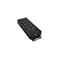 Pikkukuva 6 / 10: Raidsonic, USB-keskitin, 7-porttinen teollisuuskeskitin, IB-HUB1703-QC3