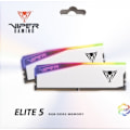 Miniatyrbillede 10 af 10: RAM Viper Elite 5 RGB Hvid 2x16GB DDR5 6200MHz DIMM CL42 PVER532G62C42KW, Patriot