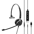 Miniatyrbild 1 av 3: Hörlurar Impact SC 635 USB-C Svart, Epos