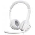 Miniatyrbilde 1 av 3: Hodetelefoner til PC, H390 USB Computer Headset Hvit, Logitech