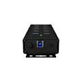 Pikkukuva 8 / 10: Raidsonic, USB-keskitin, 7-porttinen teollisuuskeskitin, IB-HUB1703-QC3