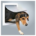 Miniatyrbillede 2 af 2: 2-vejs hundeklap, S–M: 30 × 36 cm, hvid