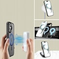 Miniatyrbillede 4 af 4: MagMat Magsafe Case iPhone 16" mat sort, Tech-Protect