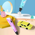 Miniatyrbilde 4 av 6: 3D-utskriftspenn for å lage figurer fra PLA / ABS Pink FUS3DPENPI, Fusion Accessories