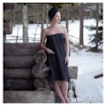 Pikkukuva 5 / 6: Sarong RENTO GREY 85x145cm