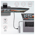 Pikkukuva 4 / 8: AXAGON, SuperSpeed ​​USB-C COMBO 5in1 Hub, HMC-5