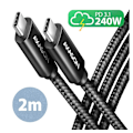 Pikkukuva 1 / 6: AXAGON, USB-C-USB-C, data- ja lataus USB 480 Mbps kaapeli, 2 m, BUCM2-CM20AB