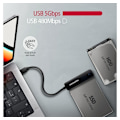 Miniatyrbilde 3 av 5: AXAGON, USB-C 5 Gbps - SATA 6G, 2,5" SSD/HDD SLIM-adapter, ADSA-FP2C