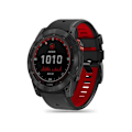Miniatyrbillede 4 af 4: Tech-Protect urrem IconBand Pro Garmin fenix 3/5X/3HR/5X Plus/6X/6X Pro/7X, sort/rød