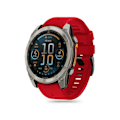 Miniatyrbillede 2 af 2: Tech-Protect watch strap Silicone Garmin fenix 5X/5X Plus/6X/6X Pro/7X/8 51mm, red