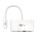 Miniatyrbilde 1 av 8: Goobay, USB-C Dock, USB-C Multiport Adapter (HDMI + Ethernet, PD), 62105