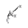 Miniatyrbild 4 av 6: Logilink BP0043 Dual Monitor Skrivbordsfäste, 13"-32", gasfjäder, aluminium