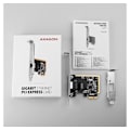 Pikkukuva 5 / 6: AXAGON, Gigabit Ethernet PCI-Express verkkokortti todistetulla Realtek-piirisarjaversiolla, PCEE-GRF