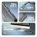 Miniatyrbillede 3 af 6: AXAGON, USB-C 5 Gbps 5i1 8K Hub, HMC-5H8K
