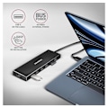 Miniatyrbillede 3 af 6: AXAGON, SuperSpeed ​​USB-A FLAT Hub, HUE-F7A