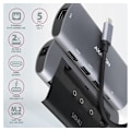 Pikkukuva 2 / 9: AXAGON, SuperSpeed ​​USB-C Combo 6in1 Hub, HMC-6M2
