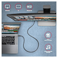 Miniatyrbillede 7 af 7: AXAGON, USB Type-C til USB Type-C, SPEED + USB-C, USB 20Gbps-kabel, 0,5 m, BUCM32-CM05AB
