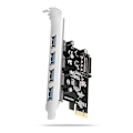 Pikkukuva 1 / 6: AXAGON, PCI-Express-kortti neljällä ulkoisella USB-A 5Gbps -portilla, PCEU-430RS