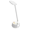 Miniatyrbillede 4 af 6: Platinet skrivebordslampe med højttaler & USB-oplader PDLU9A 18W (44123)