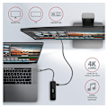 Pikkukuva 3 / 7: AXAGON, SuperSpeed ​​USB-C COMBO 6in1 Hub, HMC-6GL