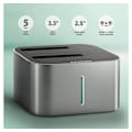 Miniatyrbilde 2 av 10: AXAGON, SuperSpeed ​​USB DUAL 2,5"/3,5" HDD/SSD DUAL dock, ADSA-DC