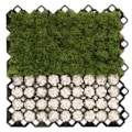 Miniatyrbilde 5 av 5: Set med 4 produkter. Plastutlegger MULTI GRID sort, høyde 40mm / 600x600mm