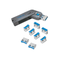 Pikkukuva 2 / 4: Logilink, USB-portin esto (1x avain ja 8x lukot), AU0045