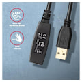 Miniatyrbilde 3 av 8: AXAGON, USB Type-A til USB Type-A, USB repeaterkabel, ADR-220