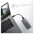 Miniatyrbillede 7 af 11: AXAGON, ekstern USB-C 3.2 Gen 2 metalboks til M.2 NVMe & SATA SSD-diske, EEM2-SG2