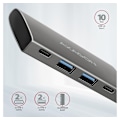 Miniatyrbild 3 av 11: AXAGON, SuperSpeed ​​USB-C 10 Gbps SPEEDSTER 4 Hub, HMC-4G2