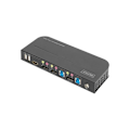 Miniatyrbild 3 av 4: Digitus, KVM-switch, 2-portar, 4K60Hz, 2 x DP in, 1 x DP/HDMI ut, DS-12850
